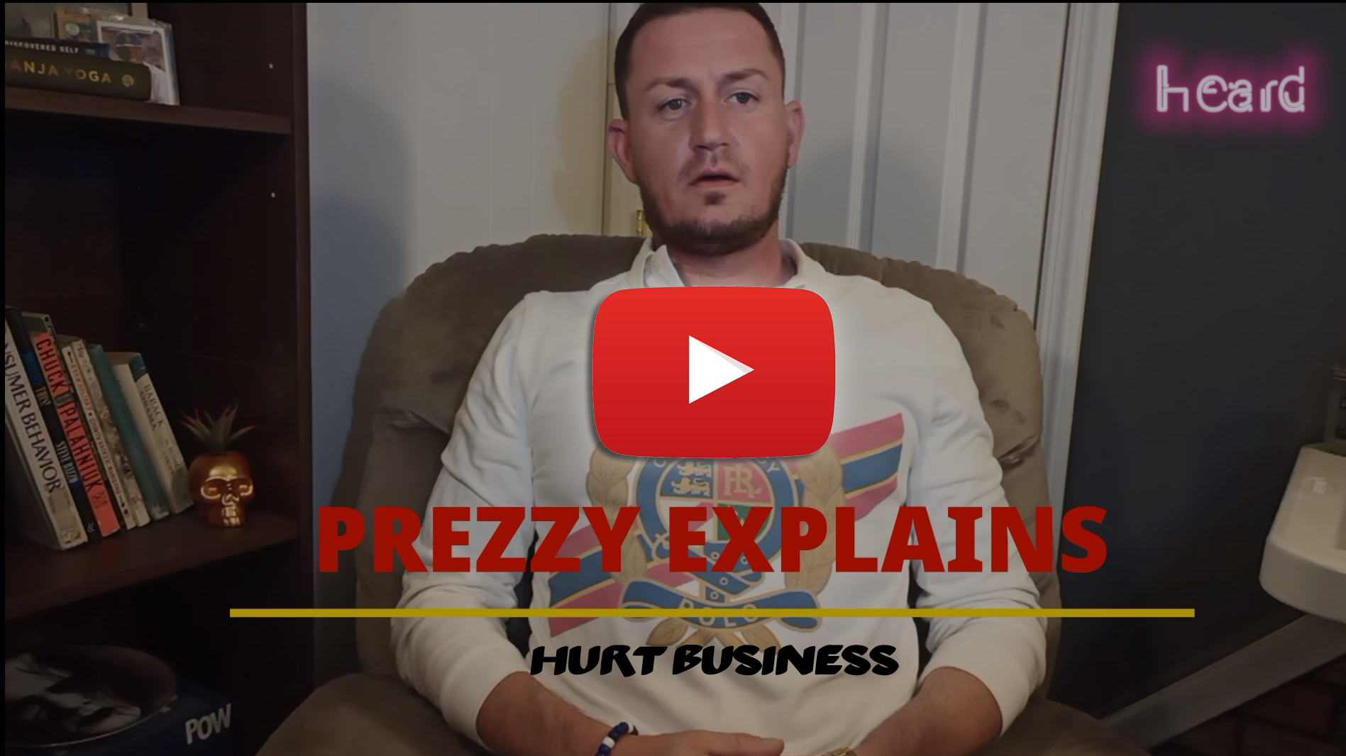 album interview - hurt business - prezzy