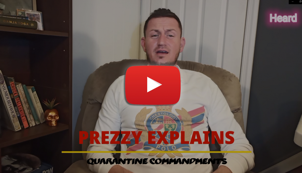 quarantine commandments - album interview - prezzy